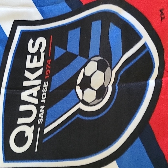 San jose earthquakes blanket - Picture 1 of 2